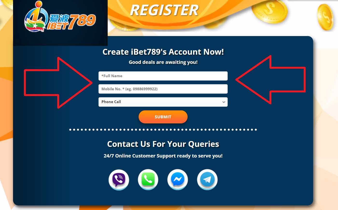 How to complete iBet789 sign up?